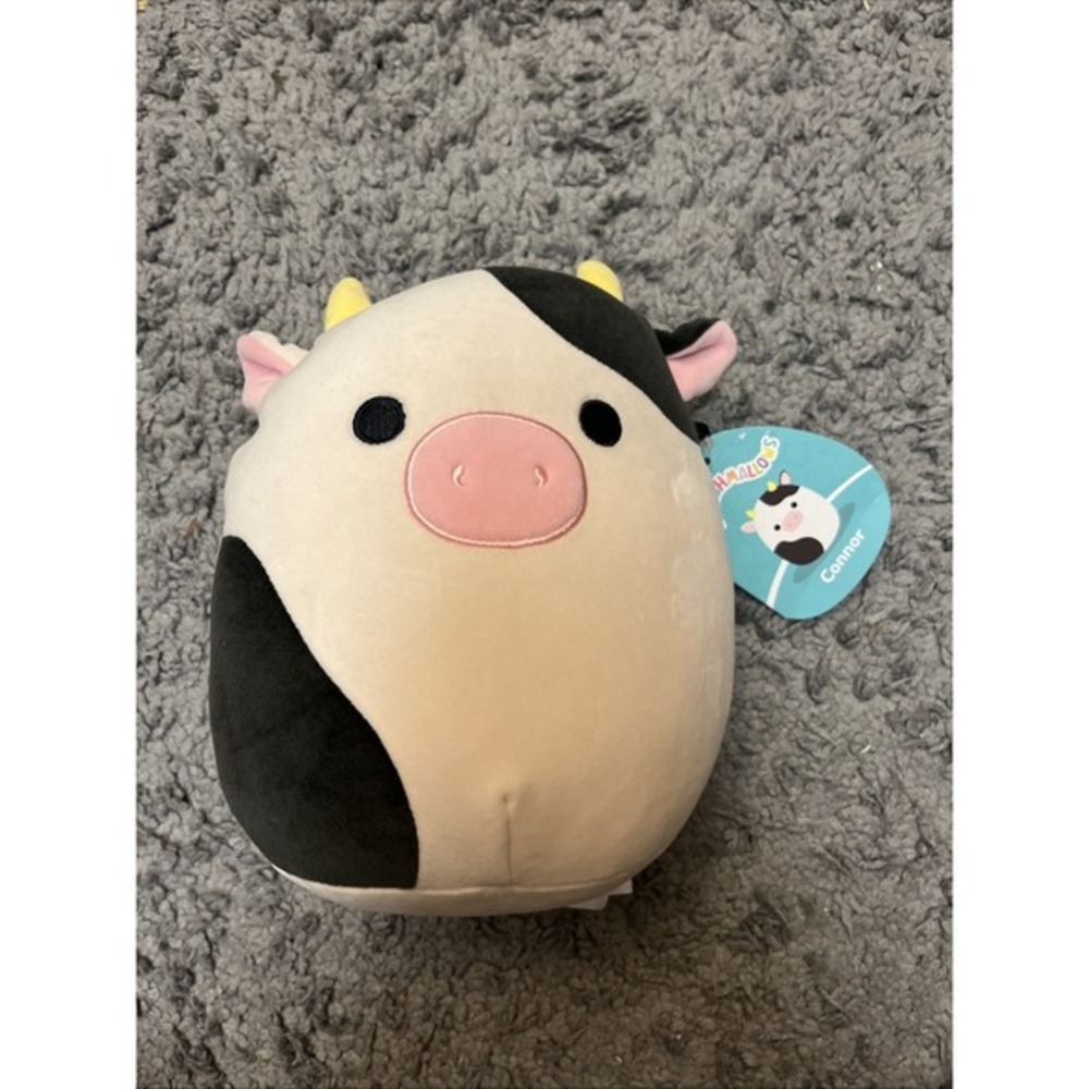 NWT Connor The Cow Squishmallows Stuffed‎ Animal 7.5 Inch Plush